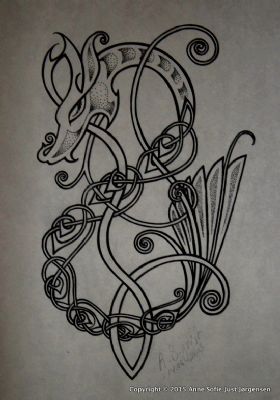 Celtic dragon